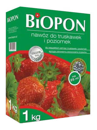 Добриво «Биопон» (Biopon) для полуниці і суниці 1 кг, оригінал, фото 1