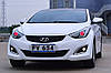 Передні фари Hyundai Elantra MD тюнінг Led оптика, фото 5