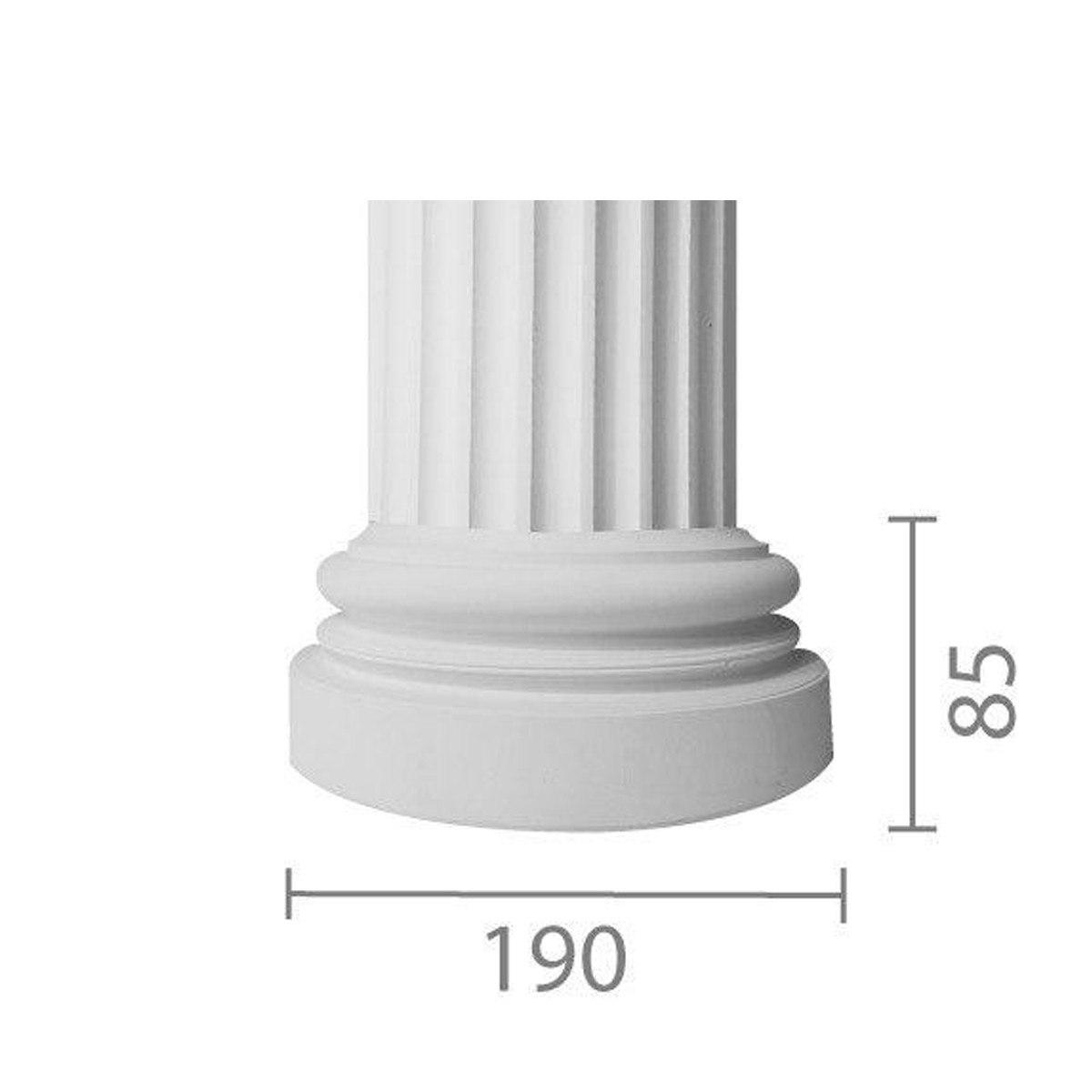 Вал для колони ка-37, гипсовий вал В-37 (1/2), фото 1