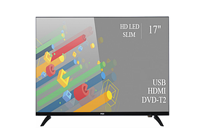 Функціональний телевізор Ergo 17" HD Ready/DVB-T2/USB (1366x768)