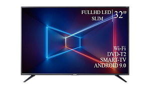 Функціональний телевізор Sharp 32" Smart-TV/Full HD/DVB-T2/USB Android 13.0