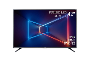 Функціональний телевізор Sharp 42" FullHD/DVB-T2/USB