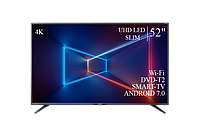 Функциональный телевизор Sharp 52" Smart-TV/DVB-T2/USB Android 13.0.0 АДАПТИВНЫЙ 4К/UHD