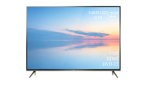 Функціональний телевізор TCL 22" FullHD/DVB-T2/USB (1080р)