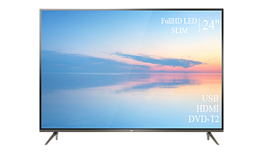 Функціональний телевізор TCL 24" FullHD+DVB-T2+USB