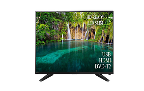 Функціональний телевізор Toshiba 17" HD-Ready+DVB-T2+USB