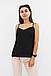 Молодіжна літня жіноча майка Evan, чорний, фото 2