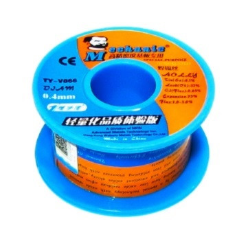 Припій MECHANIC TY-V866 0.4 мм (Sn 63%, Pb 37%) 40 гр, фото 1