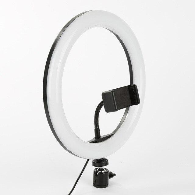 Кільцева LED лампа USB 45cm для селфи RING LIGHT