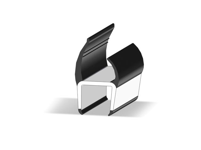 Дверной уплотнитель (уплотнительный профиль) 21мм, фото 1