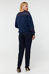 Блузка Гранд синій 50 (100206)