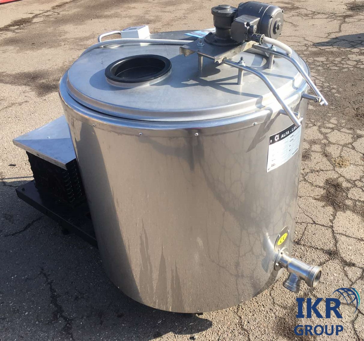 Володжувач молока/охолоджувач молока, води, соку Alfa Laval на 200 літрів б/у
