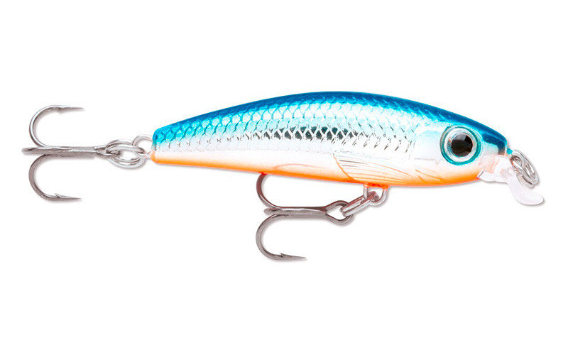 Воблер повільно-потопаючий Rapala Ultra Light Minnow 06 довжина 6см вага 4гр SB, фото 1