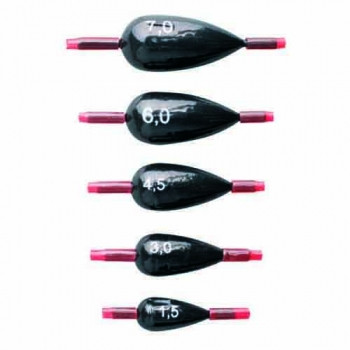 Грузило змінне Оливка з кембріком Cralusso (3002) 2.5г 5шт.