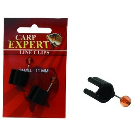 Кліпса на вудилищі для жилки Carp Expert Line Clips 11 мм 2 шт.