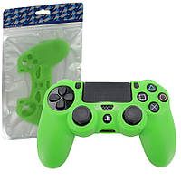 Силиконовый чехол для геймпадов Dualshock 4 (Green)