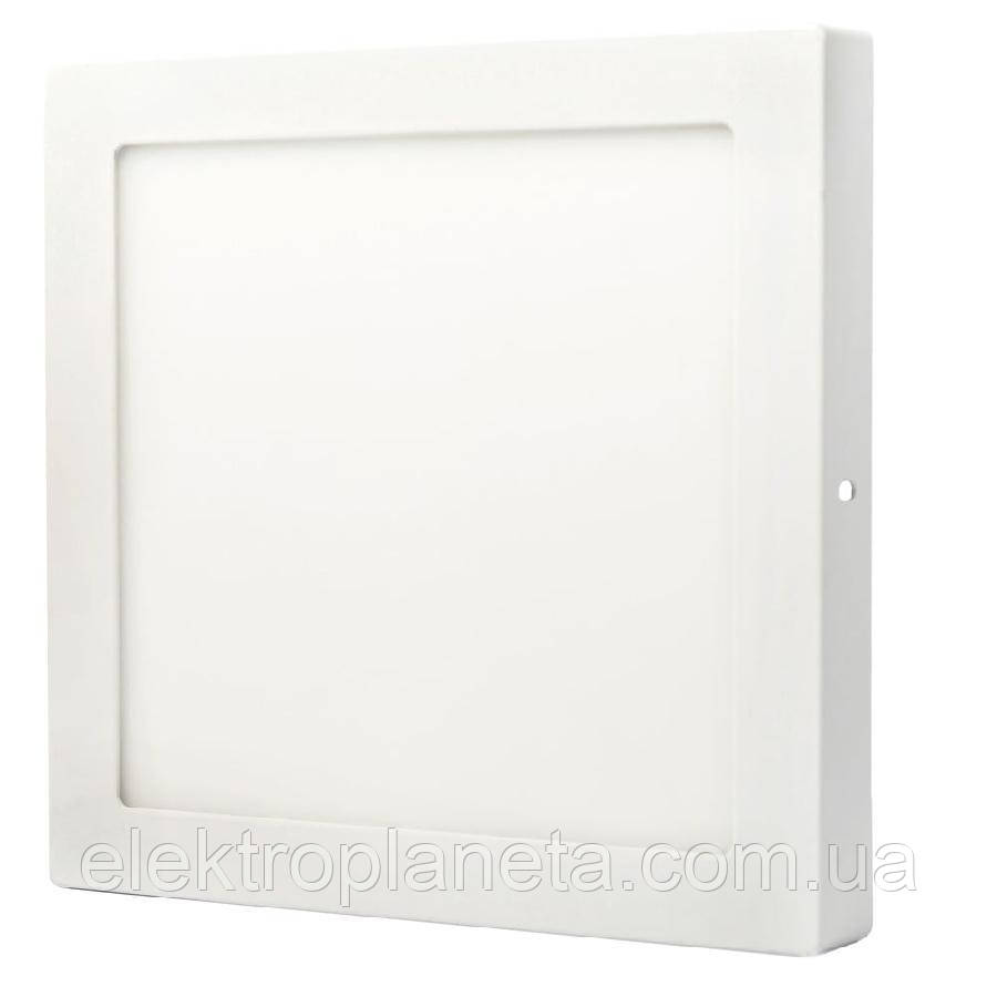 Світильник точковий накладної ЕВРОСВЕТ 18Вт квадрат LED-SS-225-18 6400К