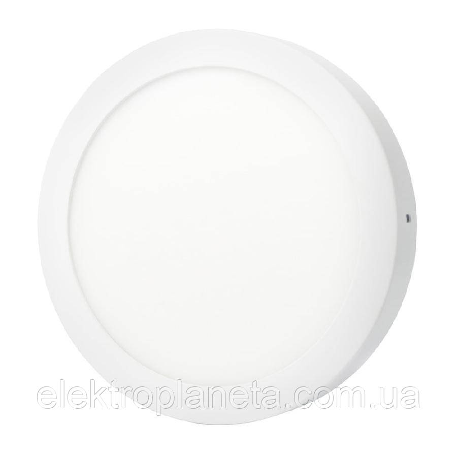 Світильник точковий накладної ЕВРОСВЕТ 18Вт коло LED-SR-225-18 6400К