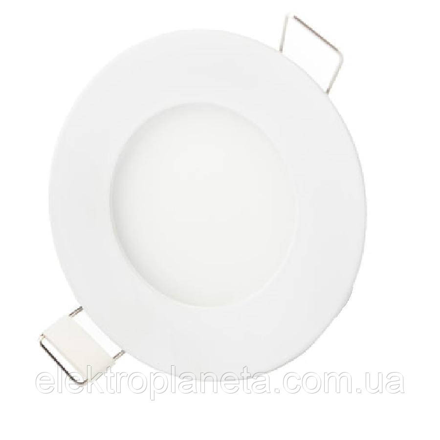 Світильник точковий врізний ЕВРОСВЕТ 3Вт коло LED-R-90-3 4200К