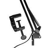 Світлодіодна лампа настільна EVROLIGHT Ridy-09 9Вт чорна, фото 3