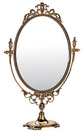 Настільне дзеркало, латунь, Італія Stilars 67