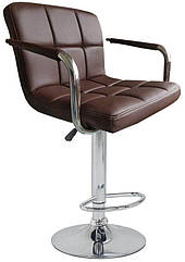 Барний стілець хокер Bonro B-628-1 коричневий 40080007