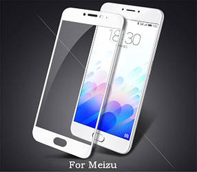 Захисне скло Mocolo для Meizu M6 Mini Full Cover White (0.33 мм)