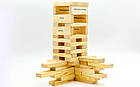 Дженга п'янка вежа Drunken Tower Jenga GB076-1B (дерев'яні блоки — 60 шт., скляні стопки — 4 шт.), фото 5
