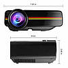 Проектор мультимедійний з динаміком Led Projector YG400, фото 8