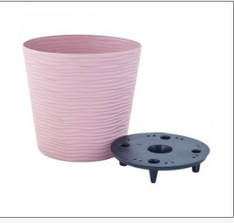 Вазон "Ф'южн" зі вставкою низький D30*28,5 см