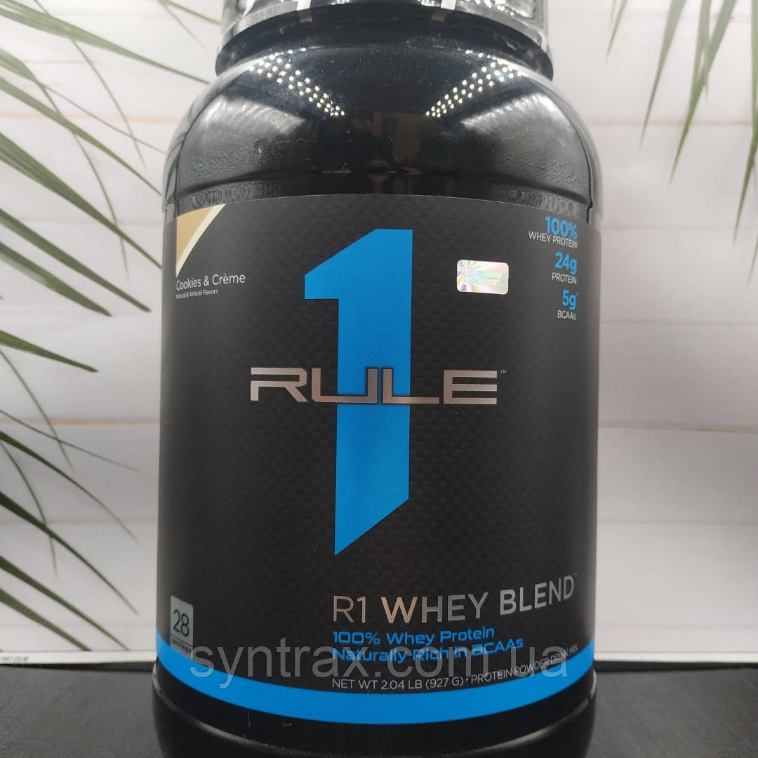 One Rule R1 Whey Blend 900g 28 serv протеїн сироватковий Ван Рул protein mix concentrate isolate hydrolysate