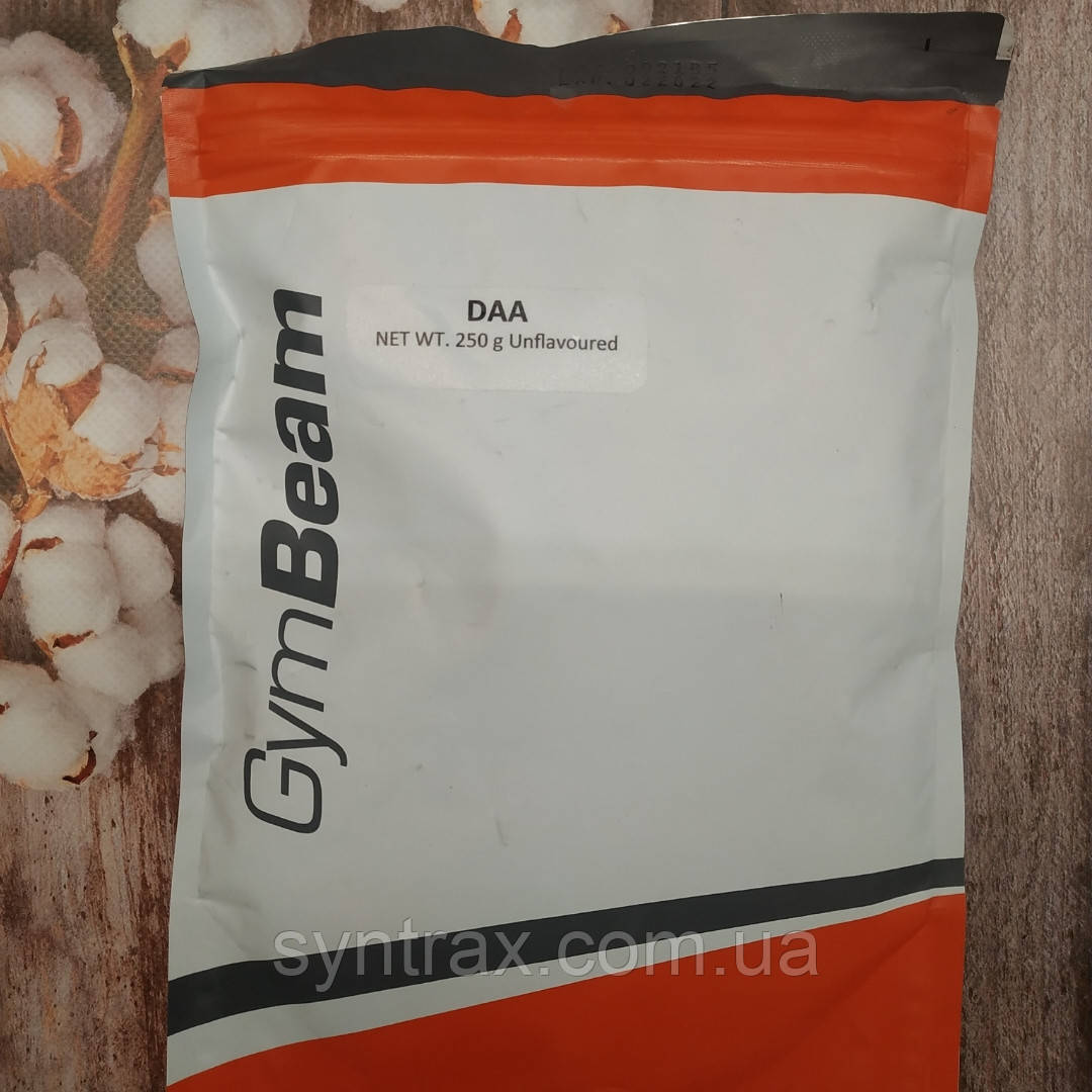 Gymbeam DAA 250 g, ДАА Д — аспарагінова кислота