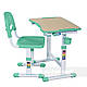 Зростаюча парта для дитини FunDesk Piccolino II Green, фото 3