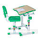 Зростаюча парта для дитини FunDesk Piccolino II Green, фото 8