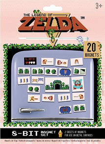 Магніти Legend of Zelda Retro Magnets (20шт)