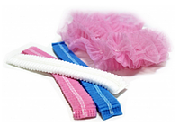 Шапочки одноразовые гармошка, для косметологических процедур Monako Style, Розовый