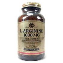 Аргінін Солгар Solgar L-Arginine 1000 mg 90 таблеток, фото 3