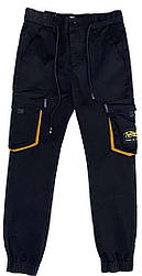 Джинси джогери на гумці для хлопчика в розмірі 104