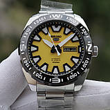 Часы Seiko 5  SRP745K1 Automatic Sport Yellow Dial, фото 4