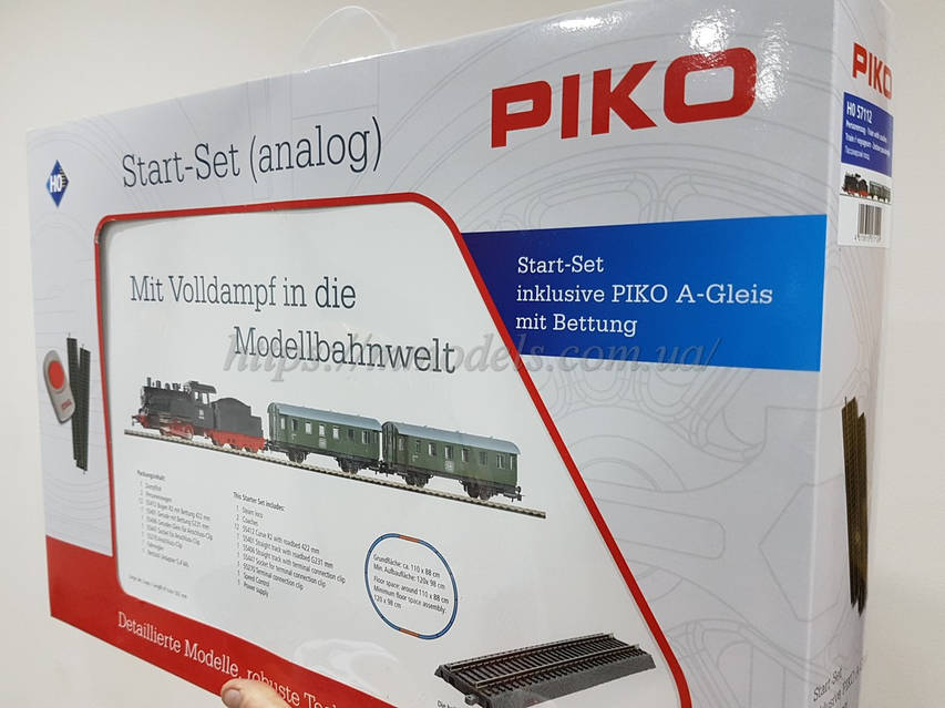 Детская Железная дорога PIKO 57112 Стартовый набор пассажирский