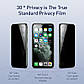 Захисне скло-антишпигун Baseus Full-screen Curved Privacy для iPhone XR / iPhone 11 (0,25 мм). Black, фото 2