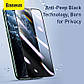 Захисне скло-антишпигун Baseus Full-screen Curved Privacy для iPhone XR / iPhone 11 (0,25 мм). Black, фото 5
