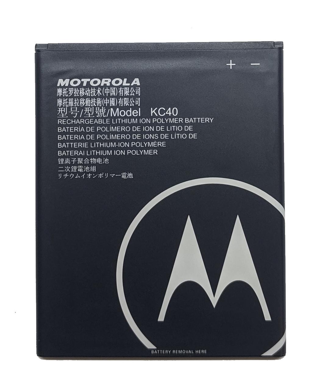 Аккумулятор Motorola Moto KC40 E6 / E6 Plus / E6s Батарея, фото 1