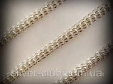 106 Срібний ланцюжок плетіння Пітон ручної роботи, 925 проби, фото 4