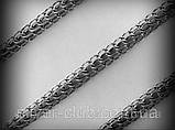 106 Срібний ланцюжок плетіння Пітон ручної роботи, 925 проби, фото 6