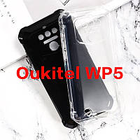 Силіконовий чохол Oukitel WP5 Pro (black, чорний)