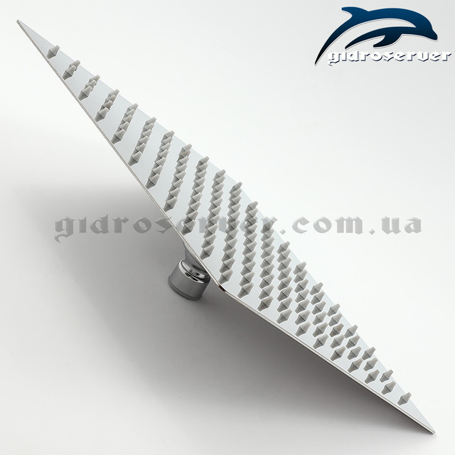 Квадратна лійка верхнього душу для душової системи прихованого монтажу LQST-02 розміром 250 на 250 мм.