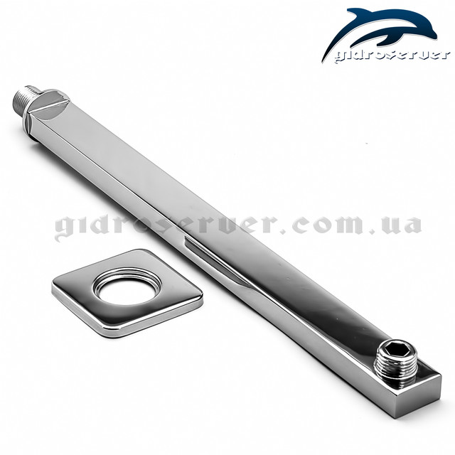 Кронштейн лійки верхнього душу для прихованого монтажу SSD-13 з робочою довжиною 35 см.