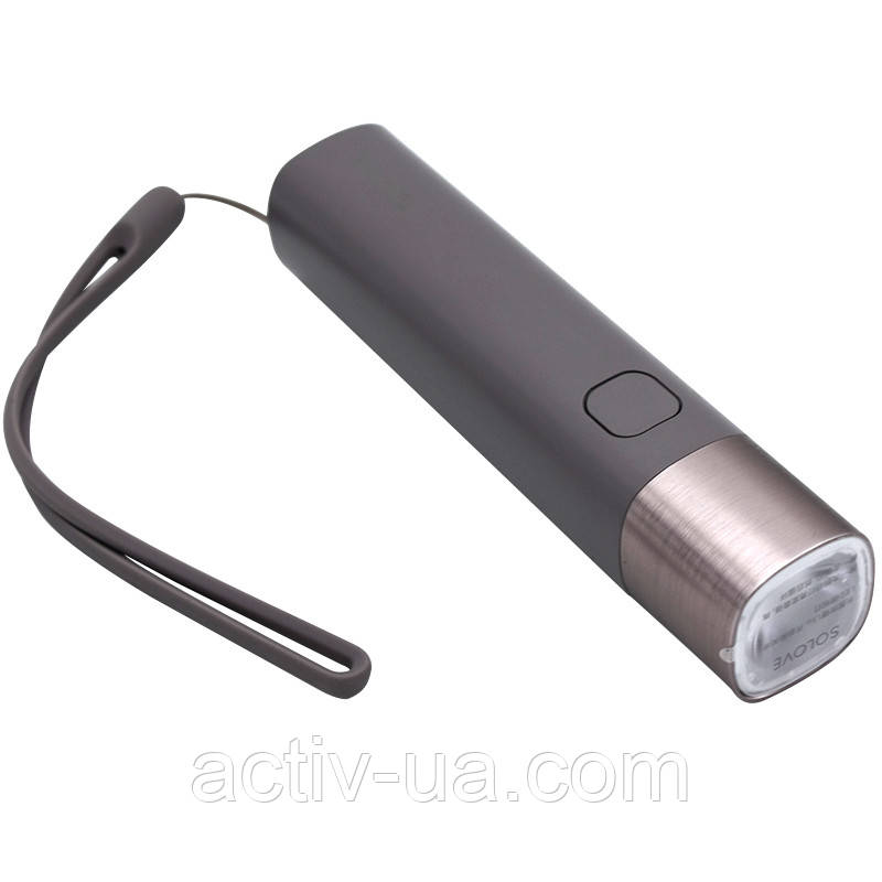 Портативний ліхтарик Solove X3s (Type-C) Portable Flashlight Power Bank 3000 mAh, Xiaomi, Фіолетовий