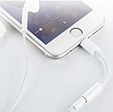 Переходник для наушников с разъемом Lightning 3,5 мм iPhone 5s/8/ 8-7Plus/X/XR/XS/11pro/12/13\14\2020se, фото 5